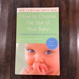How to Choose the Sex of Your Baby book. GUC.